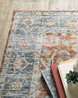 Charleston cha04 Rust/Blue Area Rug