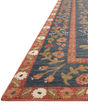 Fiore FIO-01 Navy/Rust Area Rug