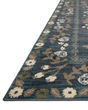 Fiore FIO-01 Navy Grey Area Rug
