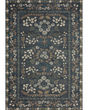 Fiore FIO-01 Navy Grey Area Rug