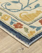 Francesca fr06b Ivory/Multi Area Rug