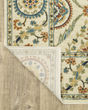 Francesca fr07a Ivory/Multi Area Rug