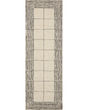 Francis FRA-02 Cream/Black Area Rug