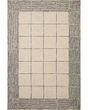 Francis FRA-02 Cream/Black Area Rug