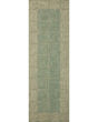 Francis FRA-02 Green/Natural Area Rug