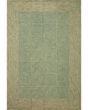 Francis FRA-02 Green/Natural Area Rug