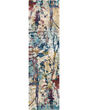 Fusion FSS10 Cream Multicolor Area Rug