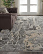 Fusion FSS10 Grey Area Rug