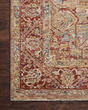 Gaia GAA-01 Gold/Brick Area Rug