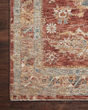 Gaia GAA-02 Gold/Brick Area Rug