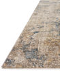 Gaia GAA-03 Taupe/Denim Area Rug