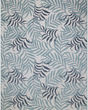 Garden Oasis GOA01 Blue Area Rug