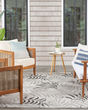 Garden Oasis GOA01 Grey Area Rug