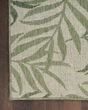 Garden Oasis GOA01 Ivory Green Area Rug