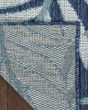 Garden Oasis GOA01 Navy Area Rug