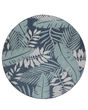 Garden Oasis GOA02 Navy Area Rug