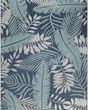 Garden Oasis GOA02 Navy Area Rug