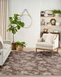 Garden Oasis GOA03 Mocha Area Rug