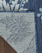 Garden Oasis GOA03 Navy Area Rug