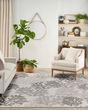 Garden Oasis GOA05 Grey Area Rug