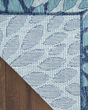 Garden Oasis GOA06 Navy Area Rug