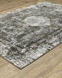 Gemini 90o Charcoal/Grey Area Rug