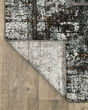 Gemini 90o Charcoal/Grey Area Rug