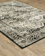 Georgia 429g Grey/Black Area Rug