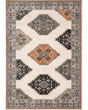Georgia 640a Ivory/Multi Area Rug