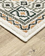 Georgia 640a Ivory/Multi Area Rug