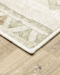 Georgia 660b Ivory/Orange Area Rug