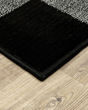Georgia 678d Black/Ivory Area Rug