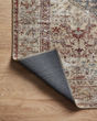 Georgie GER-04 Teal/Antique Area Rug