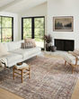 Georgie GER-06 Bordeaux/Antique Area Rug