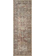 Georgie GER-06 Bordeaux/Antique Area Rug