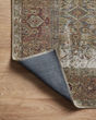 Georgie GER-07 Moss/Salmon Area Rug