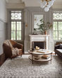 Gigi GIG-01 Grey/Ivory Area Rug