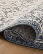 Gigi GIG-02 Ivory/Blue Area Rug