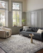 Gigi GIG-02 Ivory/Blue Area Rug