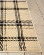 Grafix GRF03 Cream/Black Area Rug