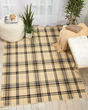 Grafix GRF03 Cream/Black Area Rug