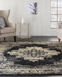 Grafix GRF14 Black Area Rug