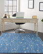 Grafix GRF15 Light Blue Area Rug