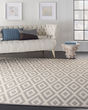 Grafix GRF18 White/Grey Area Rug