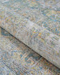 Halli Antique Lavar Sky Blue Stone Area Rug