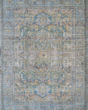 Halli Antique Lavar Sky Blue Stone Area Rug