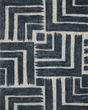 Hagen HAG-05 Blue/White Area Rug