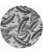 Havana 2626 Grey/Blue Tropics Area Rug
