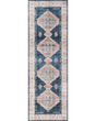 Heidi HEI-03 Denim/Blush Area Rug