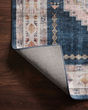 Heidi HEI-03 Denim/Blush Area Rug